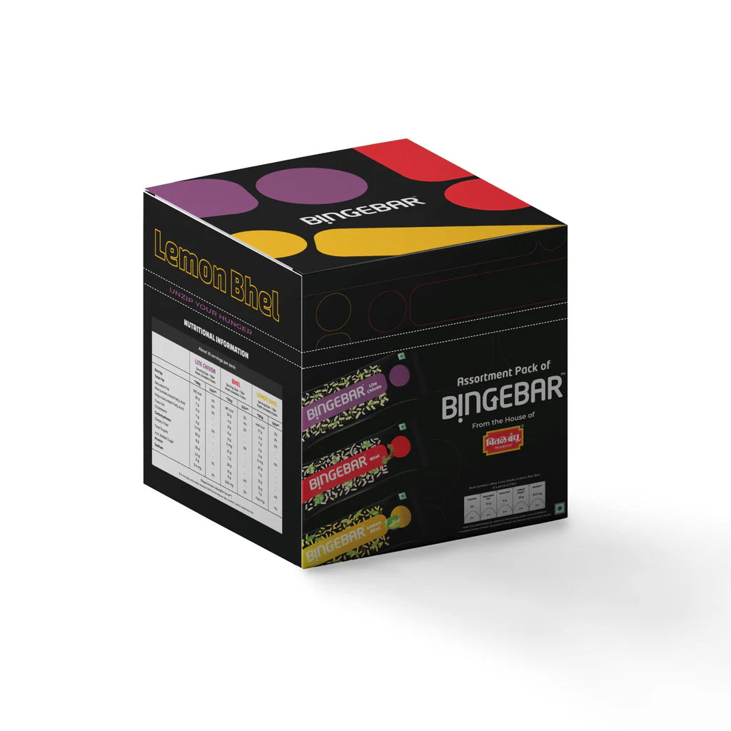 Assortment Bingebar -120g (Pack of 10pcs )